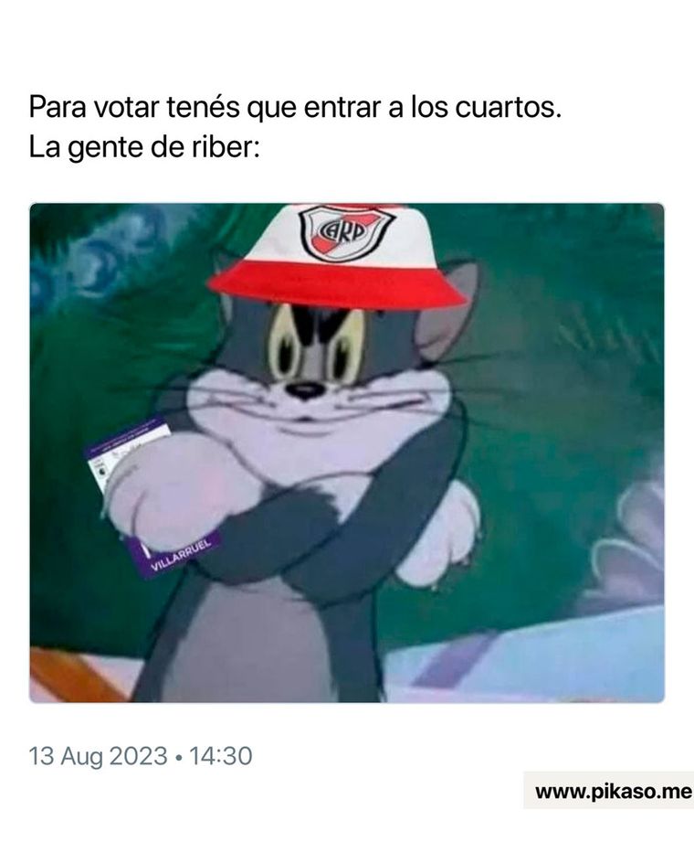 Los memes futboleros en las elecciones PASO 2023