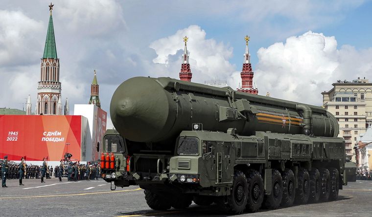 Rusia amenaza a Europa con el uso de sus armas nucleares. Foto: Efe.