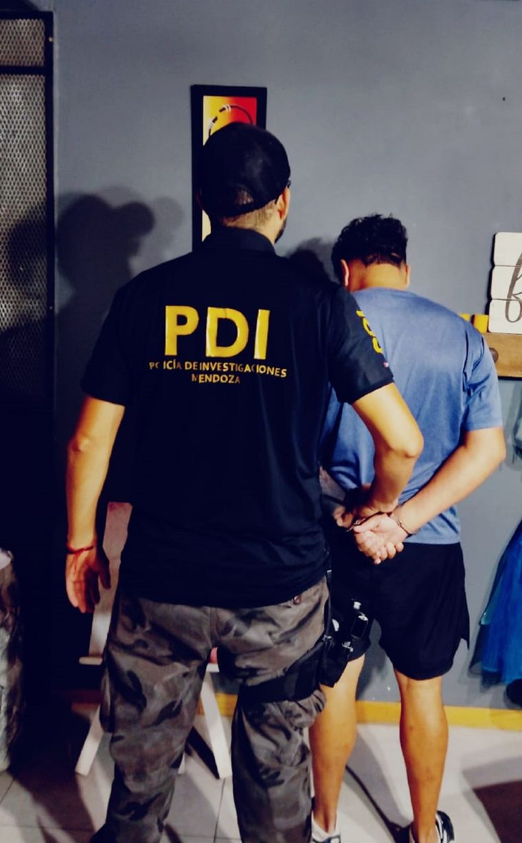 Detuvieron a un hombre, acusado de un intento de asesinato en Las Heras. Foto: Ministerio de Seguridad