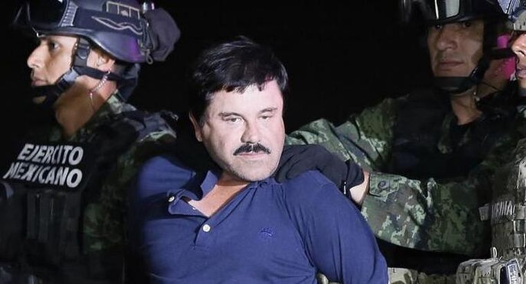 El Chapo Guzmán fue detenido en México y extraditado a los Estados Unidos Foto: DPA