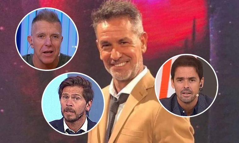 Diego Díaz habló de la guerra de egos en ESPN El conductor opinó sobre la disputa de Fantino contra Vignolo y Closs