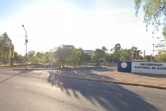 Av. Champagnat, puente de salida de la UNCuyo Foto: Google Maps