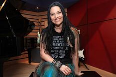 Amy Lee se presentó en Santiago de Chile con su banda Evanescence Foto: Rock & Pop Chile