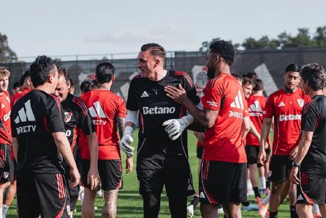 River atraviesa un momento de transición en el arco, con Armani en recuperación y Beltrán en buen nivel. River atraviesa un momento de transición en el arco, con Armani en recuperación y Beltrán en buen nivel.