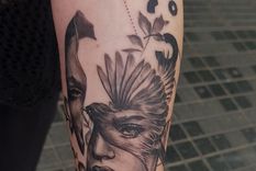 Sebastián Nievas, en diálogo con MDZ Radio 105.5 FM, explicó en profundidad qué significa dedicarse al arte de tatuar. Foto: @sebastian__art