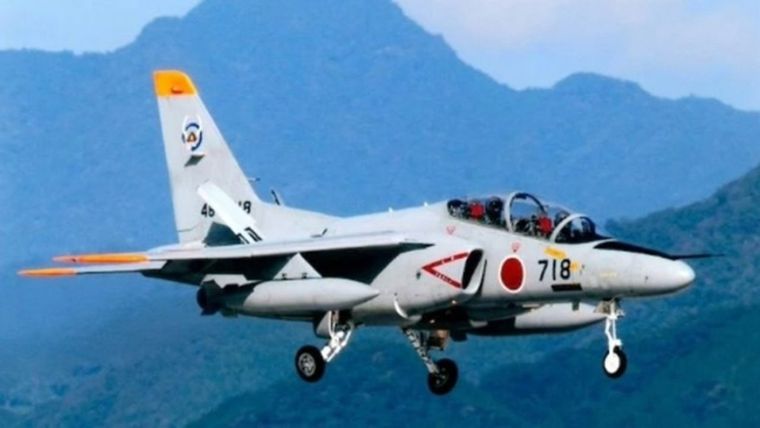 Así es el jet que se estrelló en Japón Foto: Noticias Argentinas