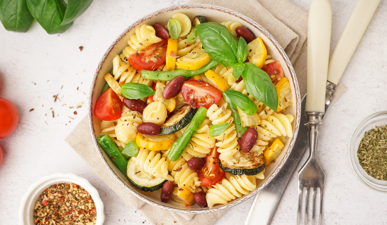 Ensalada de pasta totalmente deliciosa, una receta clave