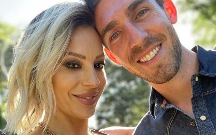 Noelia Marzol La bailarina mostró los ojos de su hija Alfonsina, igualitos a los del papá