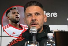 Demichelis se llenó de elogios para Borja. Foto: MDZ
