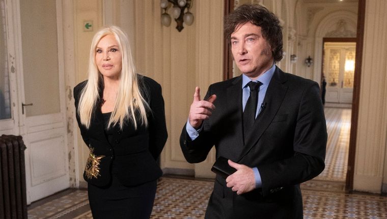 Javier Milei fue entrevistado por Susana Giménez Foto: Telefe