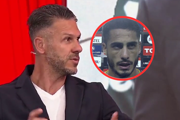 Demichelis volvió a dispararle a Nicolás Figal tras el River-Boca Foto: ESPN