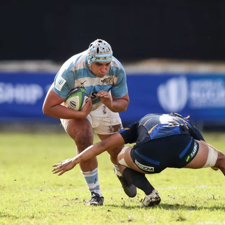Juanma Vivas, uno de los mendocinos del plantel Argentina XV. 