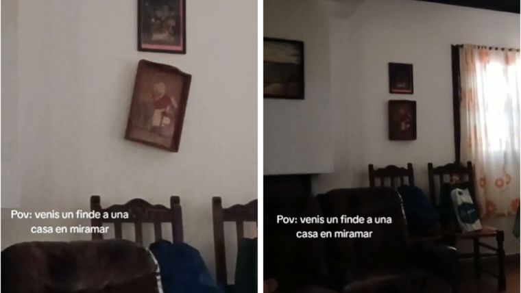 Grabaron un momento que generó terror en TikTok Foto: Captura del video de TikTok