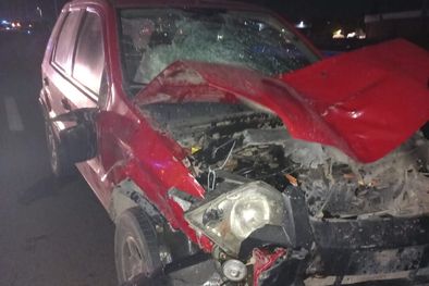 MDZol | El fatal accidente sucedió en el Acceso Sur, a la altura del Carril Sarmiento en Godoy Cruz Foto: Gentileza