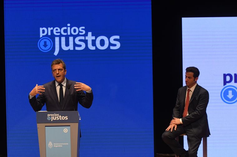 Precios Justos sigue como caballito de batalla contra la ionflación de Sergio Massa Foto: Télam