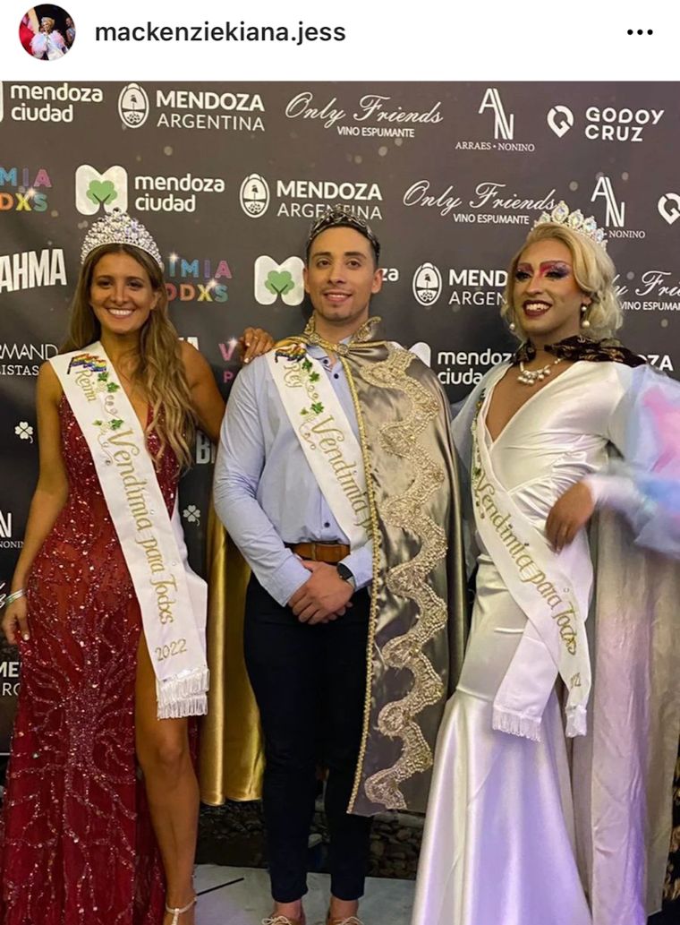 Los representantes de la comunidad LGBTIQ+ de Mendoza en 2022. Foto: Instagram