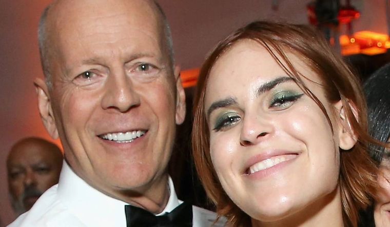 Bruce Willis junto a su hija Tallulah.