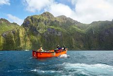 El océano que rodea el archipiélago de Tristán de Acuña es uno de los más prístinos de la Tierra.