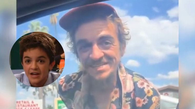 El mítico actor fue encontrado en un estado deplorable. Créditos: X / GabyMeza8