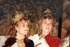 Marcela Gaua y Claudia Viademonte, año 1989. Foto: Gentileza: Claudia Viademonte