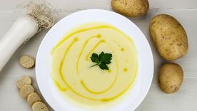 El secreto para un puré de papas suave y sabroso. El secreto para un puré de papas suave y sabroso.
