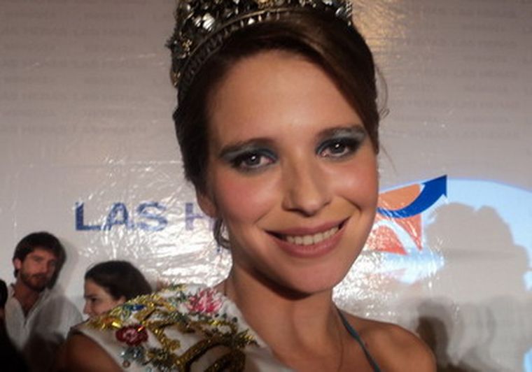 Wanda I no dejó de agradecer a Las Heras.