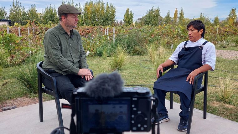 Una charla inolvidable. Una charla inolvidable.