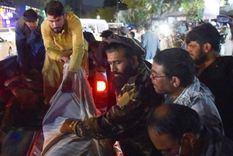 Heridos y fallecidos tras el ataque fueron transportados al hospital. Foto: GETTY IMAGES