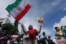 La bandera iraní ha adquirido un peso especial en algunos lugares de América Latina. La bandera iraní ha adquirido un peso especial en algunos lugares de América Latina.