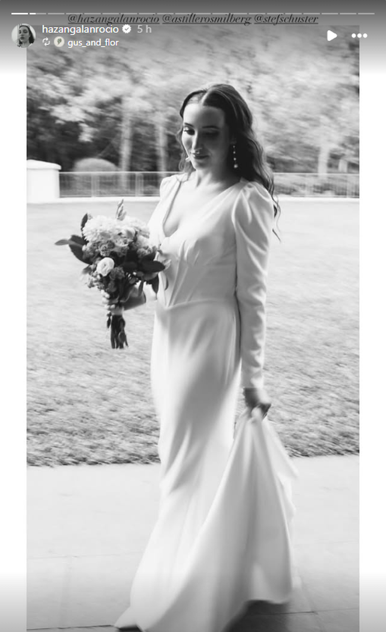 La boda de la hija de Lucía Galán. La boda de la hija de Lucía Galán.