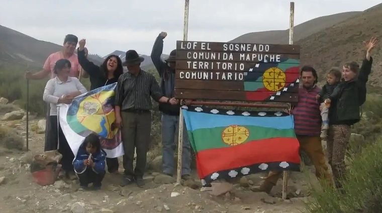 La comunidad mapuche recibió otro duro revés judicial Foto: Facebook
