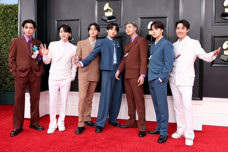 BTS ha recibido cinco nominaciones a los Grammy, pero no ha ganado ninguno.
