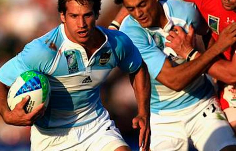 Gonzalo Camacho, una de las figuras de Los Pumas 7s subcampeones. Foto: Gentileza RCH / UAR.