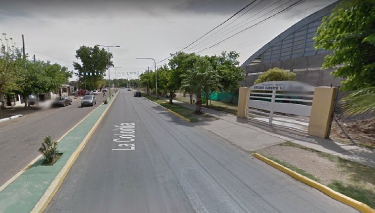 El lugar donde se produjo el millonario robo