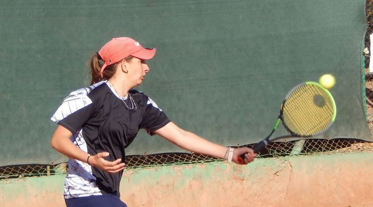 Agustina Badatto, subcampeona en Damas sub 18. Foto: Juan Borsani/MDZ