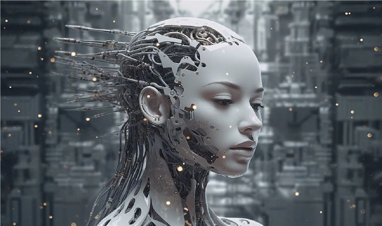 En Ucrania nombraron una portavoz hecha con inteligencia artificial. Foto: Pixabay