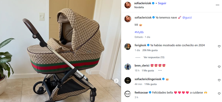 La publicación que disparó la pregunta de Moria Casán a Jésica Cirio. La publicación que disparó la pregunta de Moria Casán a Jésica Cirio. 