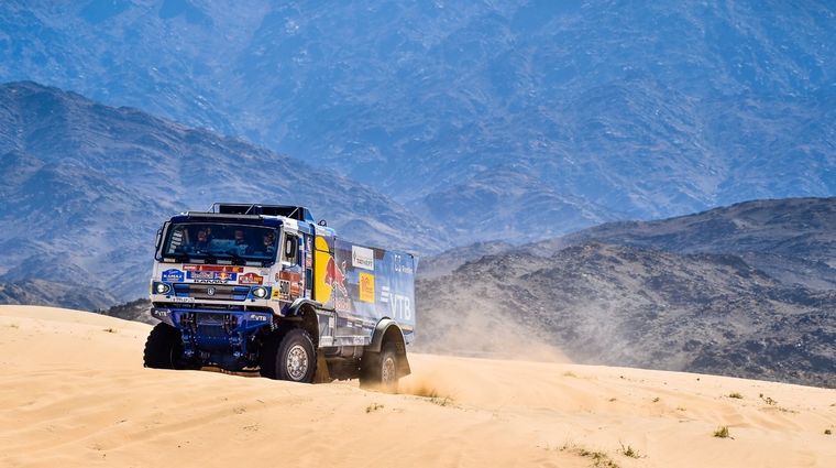 Eduard Nikolaev, campeón defensor, terminó décimo. Rally Dakar Foto: Rally Dakar