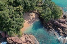 Es una de las playas escondidas de Ubatuba. Foto: IG @ubatubaadvise