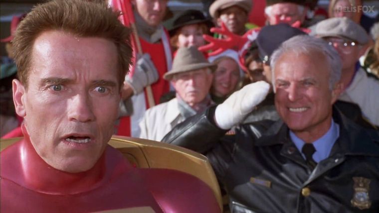 Luego de decenas de películas de acción, a Arnold Schwarzenegger lo tentó el cine de comedia