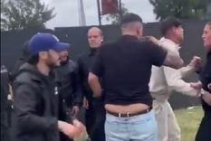 La pelea ocurrió durante una fiesta en el club Los Tilos. Foto: Captura de pantalla