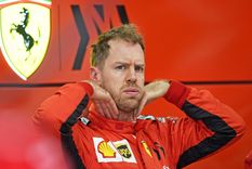 Vettel se despedirá mañana de Ferrari dando una pobre imagen.