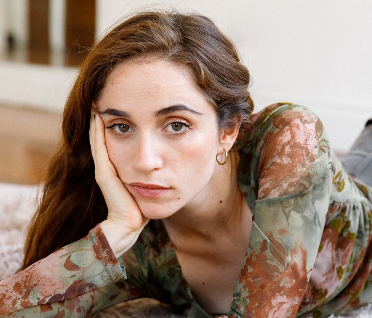 Carolina Kopelioff, en un gran momento de su carrera.