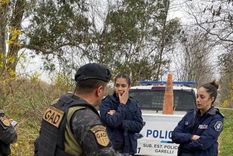 En el lugar, la Policía Científica certificó que Itán Quizos tenía heridas cortantes en el cuello y el estómago Foto: Diario Rio Negro