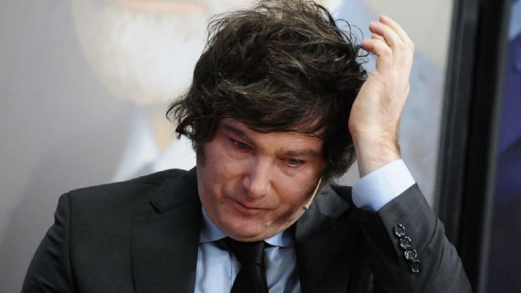 Javier Milei tuvo que cancelar un viaje a Miami.