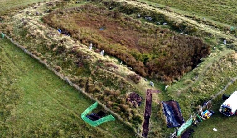 El ‘Salón del Rey Arturo’ es cinco veces más antiguo de lo que se creía. Foto: Dpa.