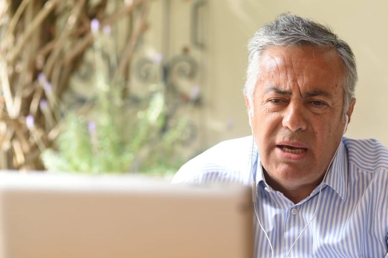 Alfredo Cornejo reaccionó a la carta de Cristina.