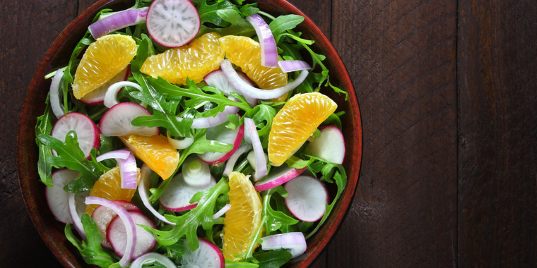 Ensalada de mandarina Foto: Cocinayvino