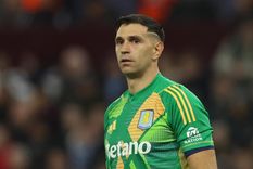 Dibu Martínez tiene grandes aspiraciones con el Aston Villa. Foto: EFE Dibu Martínez tiene grandes aspiraciones con el Aston Villa. Foto: EFE