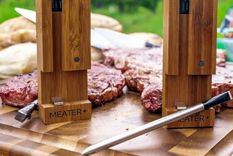 El termómetro inteligente causa sensación en el mundo de los cocineros. Foto: Meater.us El termómetro inteligente causa sensación en el mundo de los cocineros. Foto: Meater.us